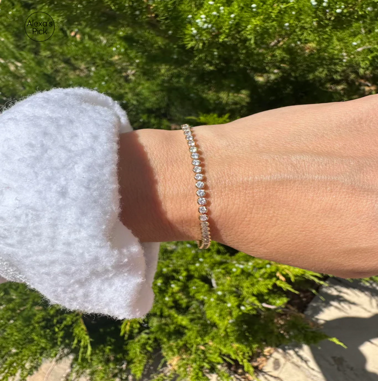 Alexa Leigh Lenore Tennis Bracelet