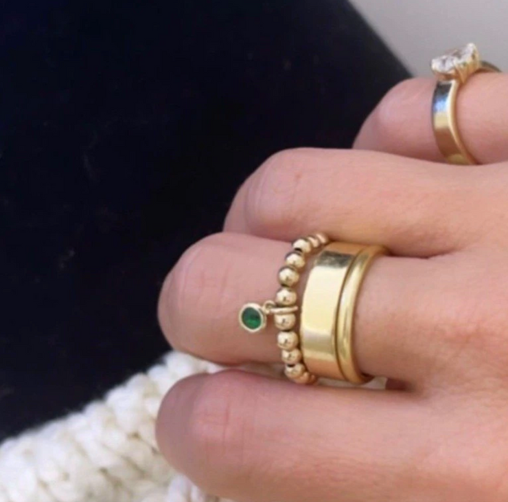 Alexa Leigh Birthstone Ring-LABL VB/The Collective